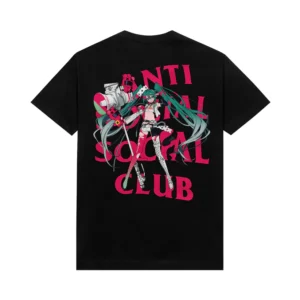 ASSC x Goodsmile Racing Virtual Echo Tee Black Back