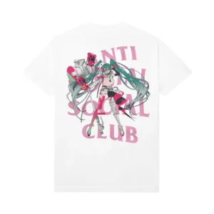 ASSC x Goodsmile Racing Virtual Echo Tee White Back