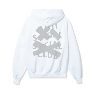 ASSC Cancelled Tonal Hoodie White Back