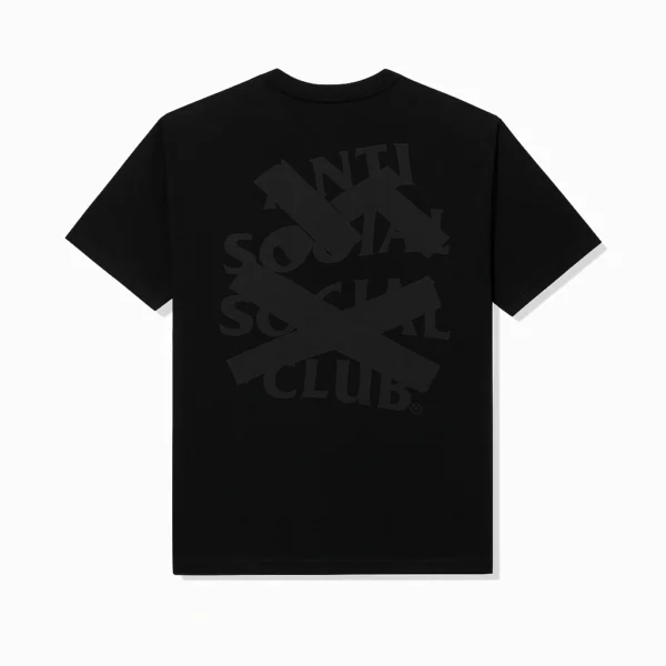 ASSC Cancelled Tonal Tee Black back