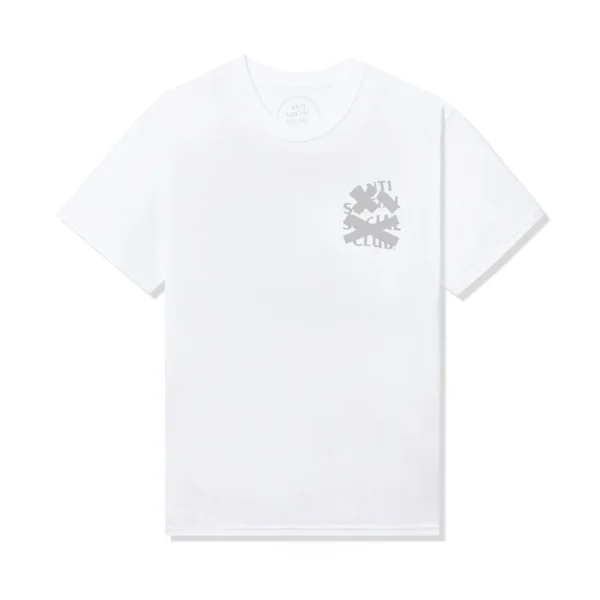 ASSC Cancelled Tonal Tee White front