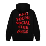 ASSC CocaCola Drink Hoodie Back - Black