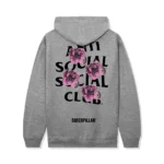 ASSC X CAT Diesel Hoodie Ath Heather Back