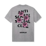 ASSC X CAT Diesel Tee back Ath Heathe