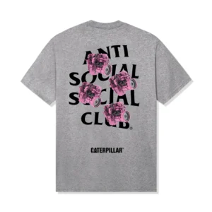 ASSC X CAT Diesel Tee back Ath Heathe