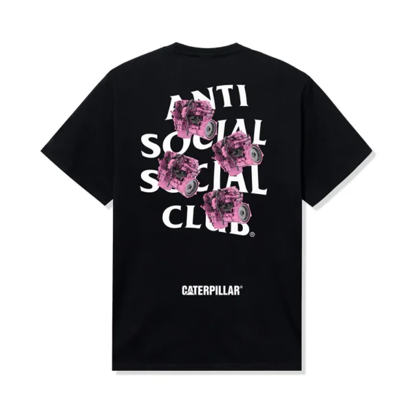 ASSC X CAT Diesel Tee back black