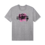 ASSC X CAT Diesel Tee front Ath Heather