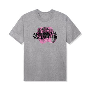 ASSC X CAT Diesel Tee front Ath Heather