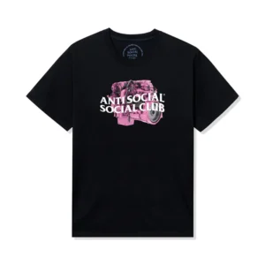 ASSC X CAT Diesel Tee front black
