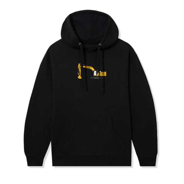 ASSC X CAT Excavator Hoodie Black front