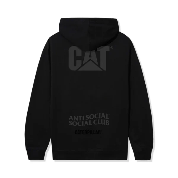 ASSC X CAT Excavator Hoodie black back