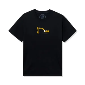 ASSC X CAT Excavator Tee front black