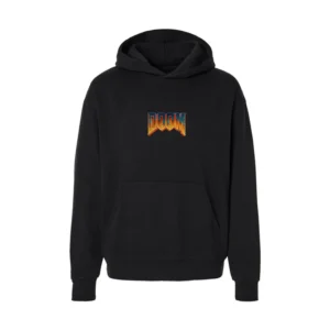 ASSC x Doom Classic Logo Hoodie Black