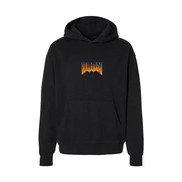 ASSC x Doom Classic Logo Hoodie Black