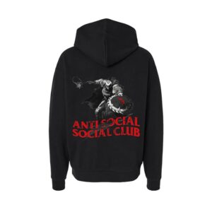 ASSC x Doom Slayer Hoodie Black back
