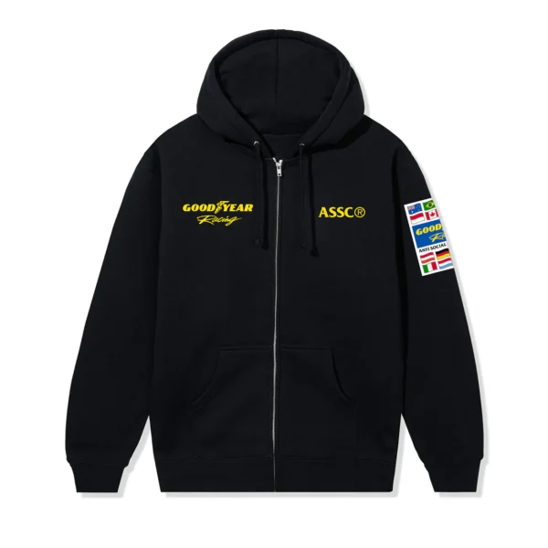 ASSC X Goodyear Catch The Feeling Zip Hoodie front