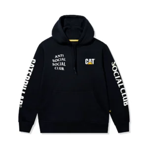 Premium CAT Trenching Hoodie black front