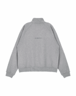 ASSC KR Half Zip-up Sweatshirt grey back